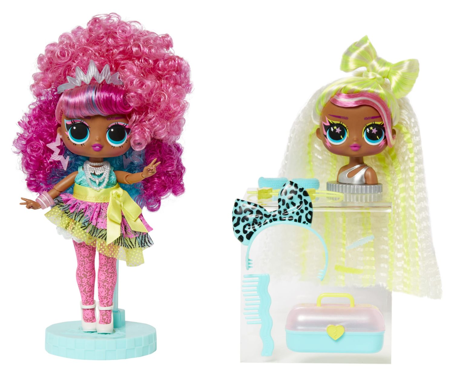 LOL Surprise Tweens Surprise Swap Crimps Cora lalka z wymienną głową 591757