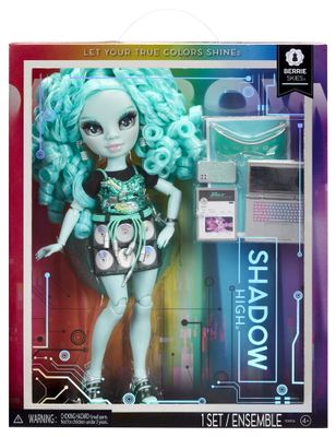 Rainbow High Berrie Skies lalka zielona Shadow High seria 3 592808