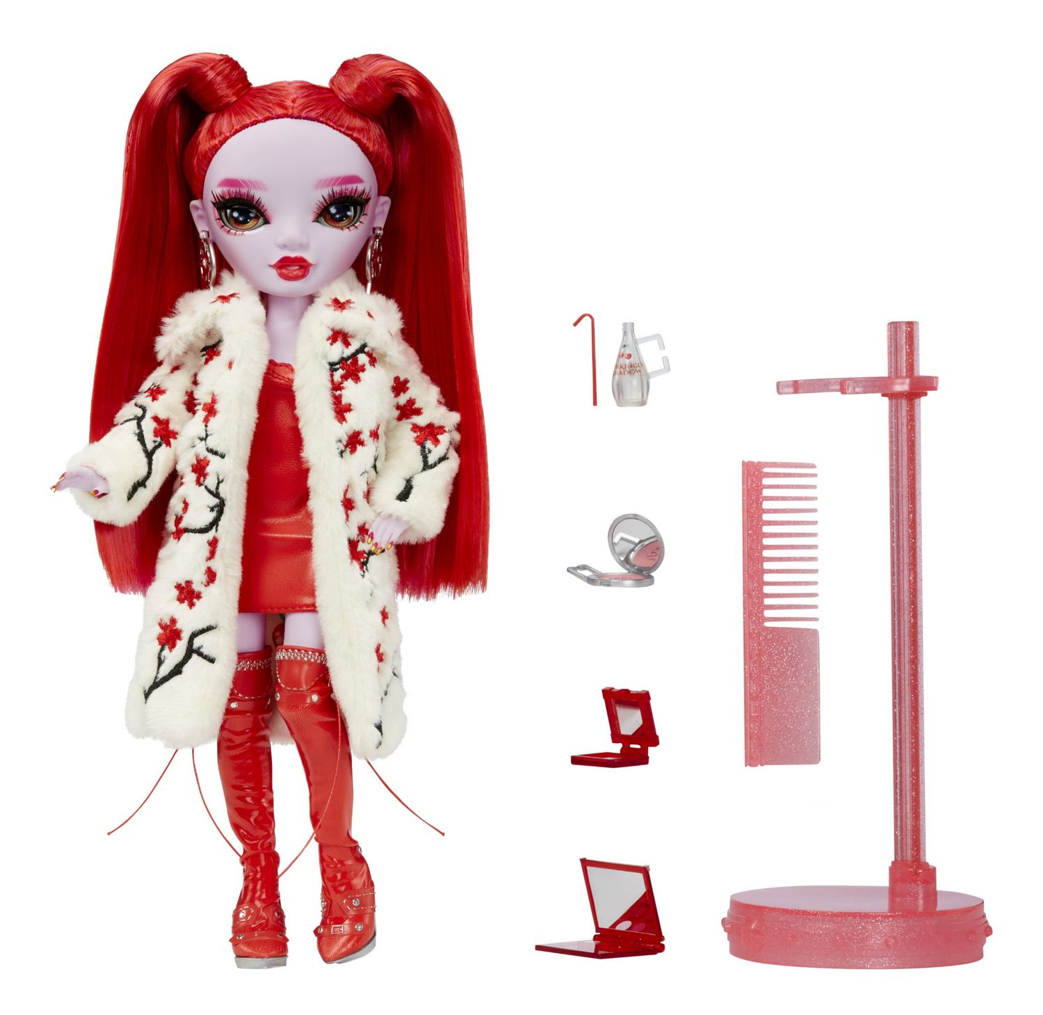 Rainbow High Rosie Redwood lalka czerwona Shadow High seria 3 592792