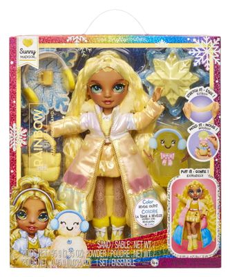 Rainbow High Winter Wonderland lalka Sunny Madison zimowa 120858