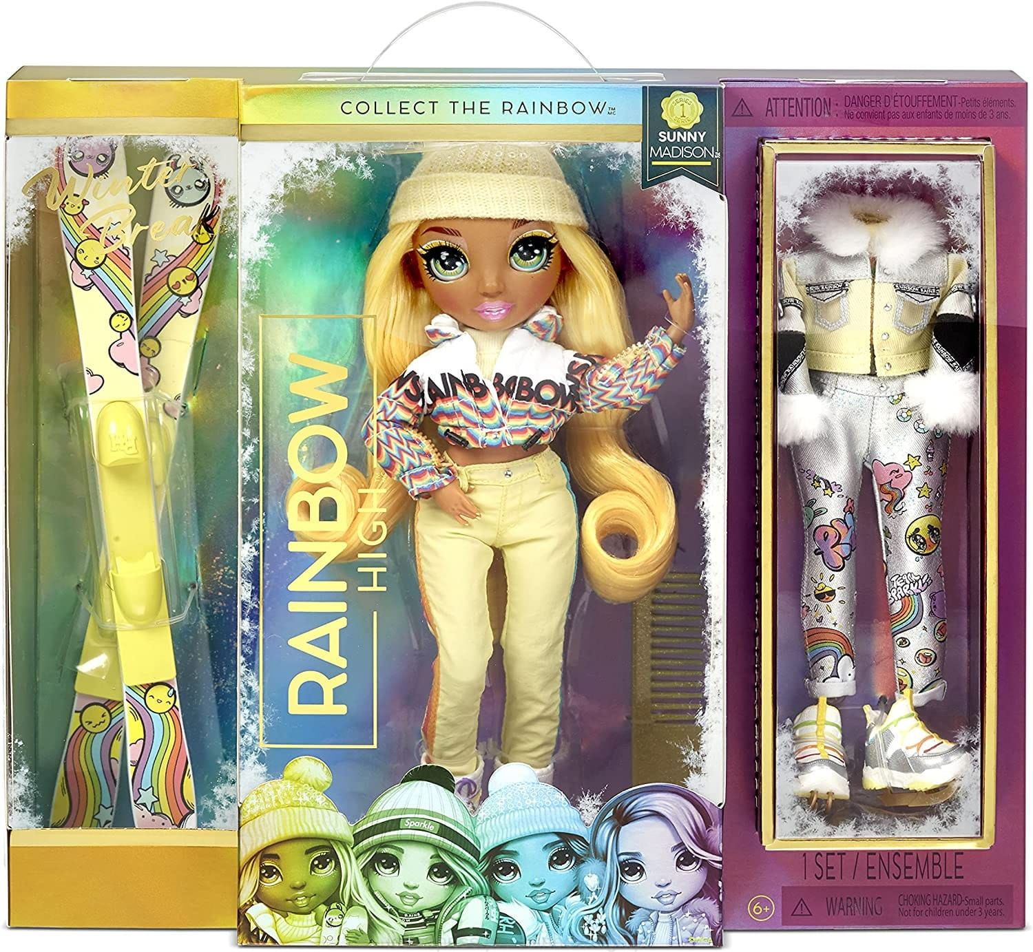 lalka Rainbow High Zimowa Sunny Madison Winter Break 574774