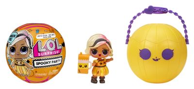 LOL Surprise Laleczka LOL Pumpkin Pretty w kuli Halloween Spooky Party 593027 lalka Halloween 2024