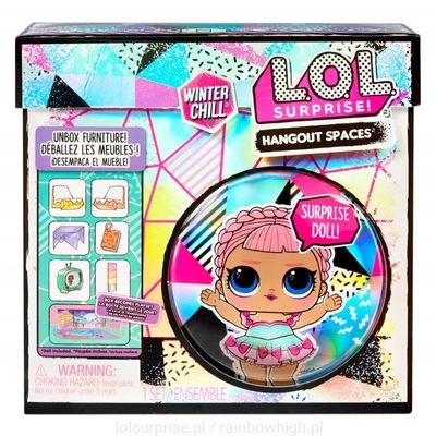 mebelki LOL Surprise Winter Chill lalka zimowa Ice Sk8ter 576648