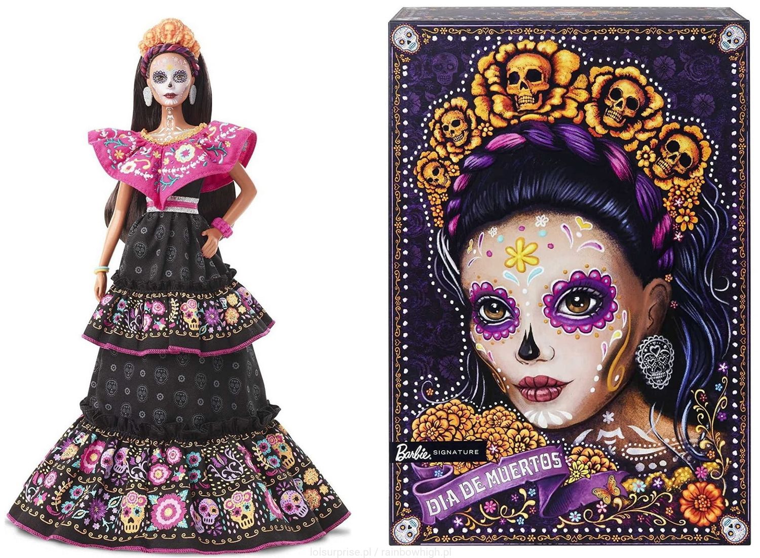 Barbie Collector lalka kolekcjonerska Dia De Muertos 2021 GXL27