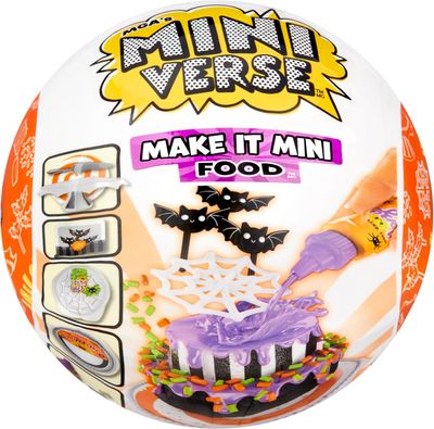 Miniverse Halloween seria 2 MGA&#39;s Make It Mini Food Mini Jedzenie na Halloween kula niespodzianka