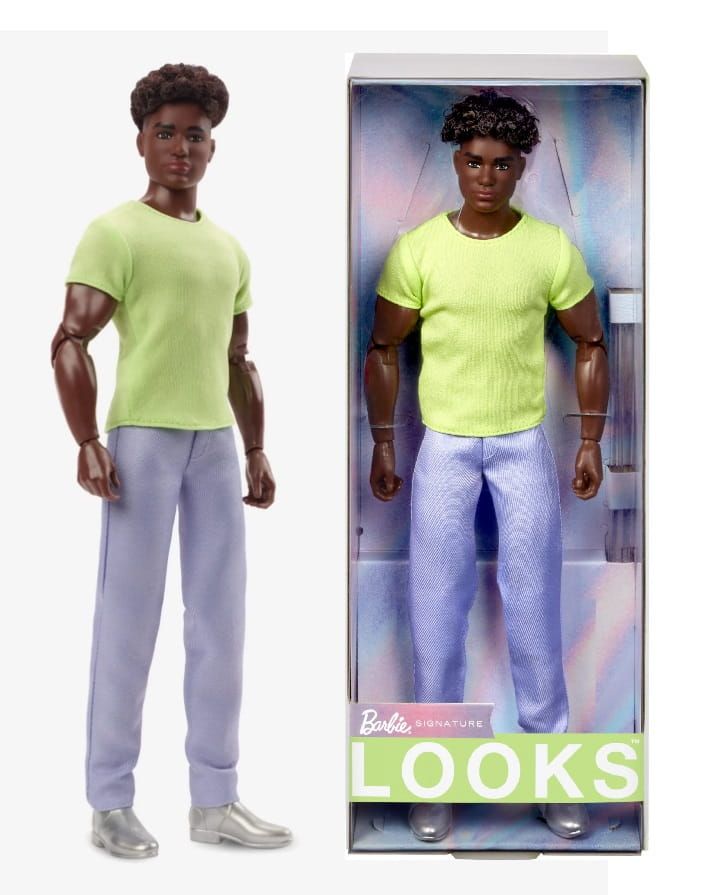 Barbie Signature Looks 25 Ken Made To Move lalka kolekcjonerska HRM17
