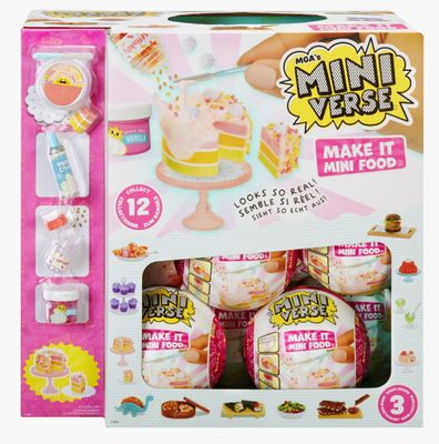 15 MGA’s Miniverse Make It Mini Foods Diner Series 3B Miniaturowe Jedzenie 505419 / cały karton