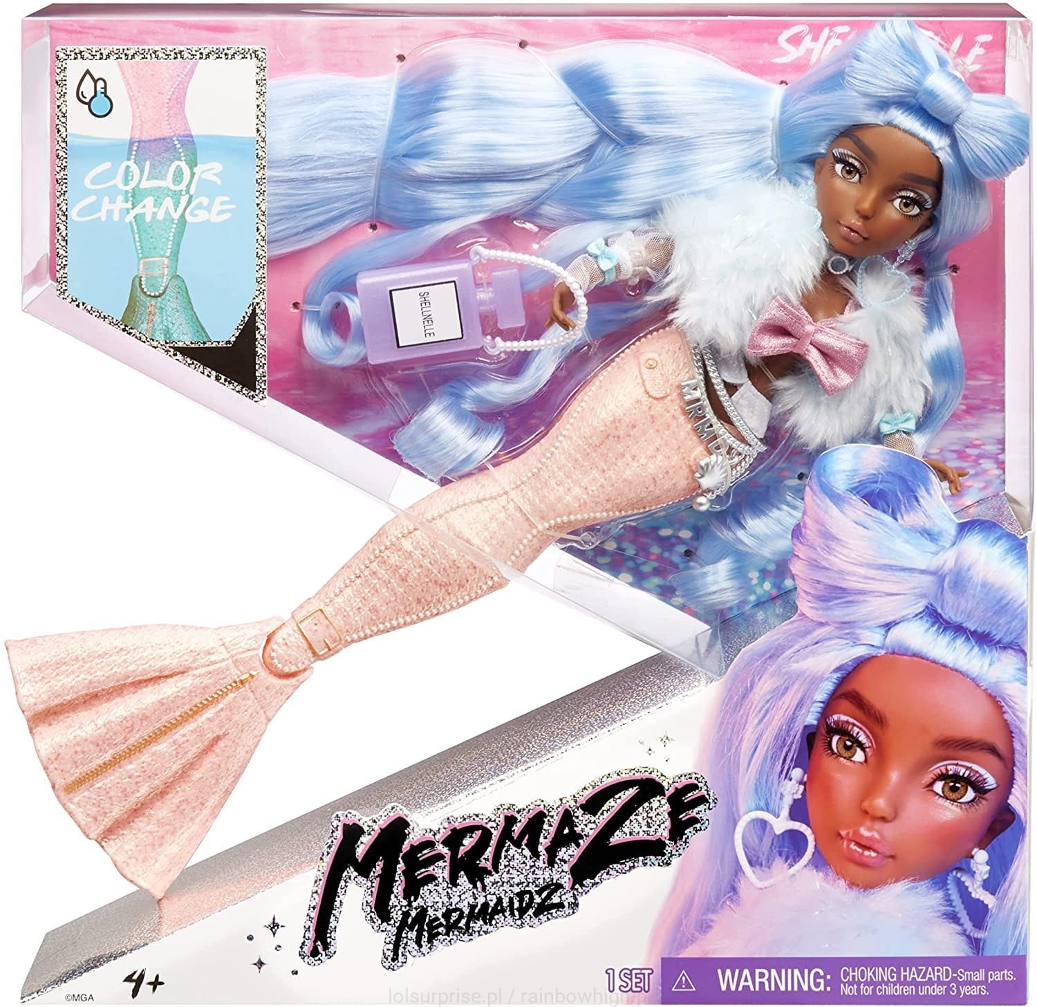 Mermaze Mermaidz lalka syrena Shellnelle syrenka fashion doll 580829