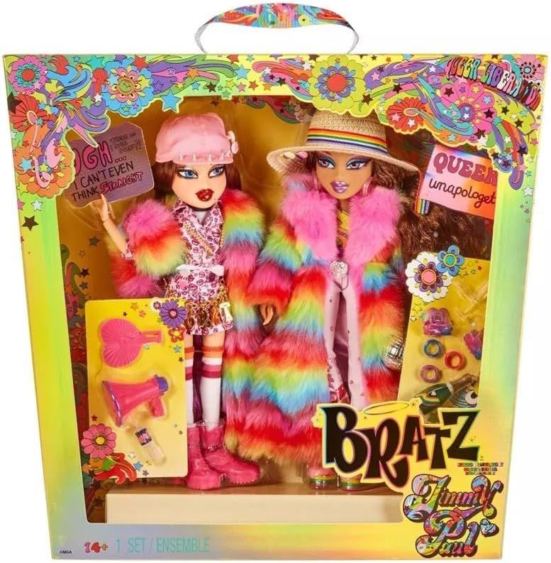 Lalki Bratz x JimmyPaul Special Edition Bratz Pride 2-Pack Roxxi i Nevra