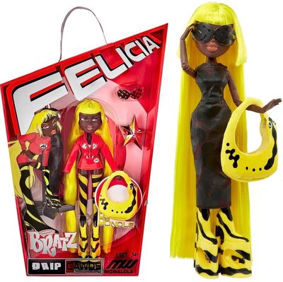 Lalka Felicia Bratz x Mowalola Special Edition Designer Fashion Doll