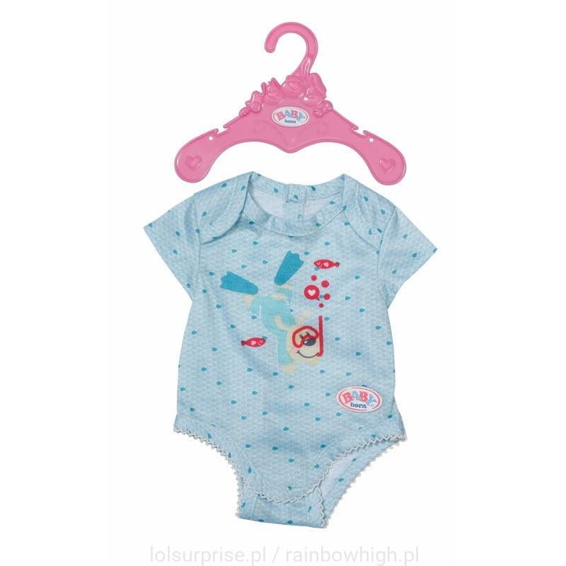 niebieskie body dla lalki BABY born 43 cm 830130