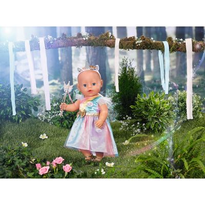 sukienka Księżniczka Jednorożec Fantasy i buciki dla lalki BABY born 43 cm 830338