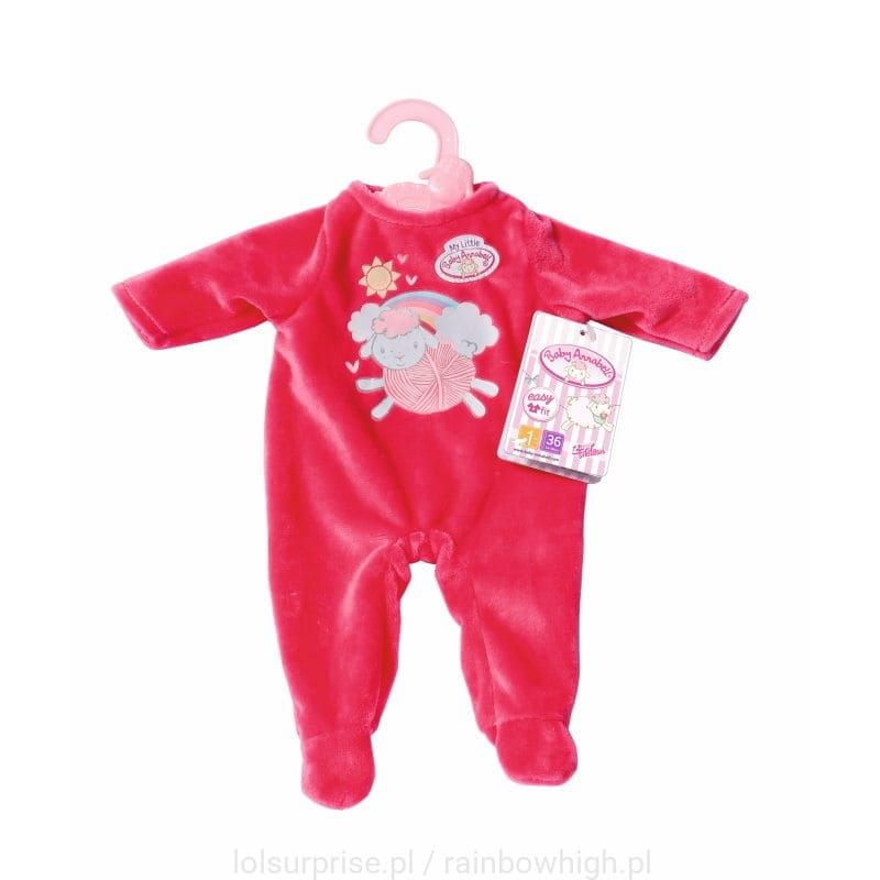 pajacyk śpioszki różowe Baby Annabell dla lalki 36 cm 702420