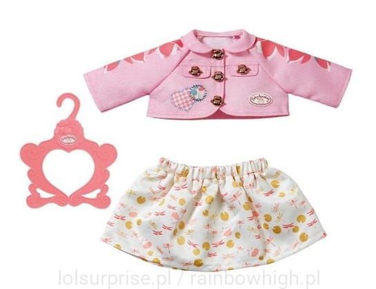 różowe ubranko z kurtką Baby Annabell dla lalki 43 cm 703069