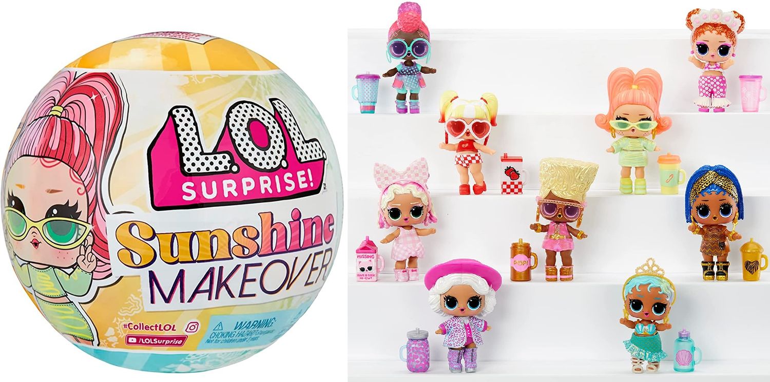LOL Surprise Sunshine Makeover laleczka w kuli 589396