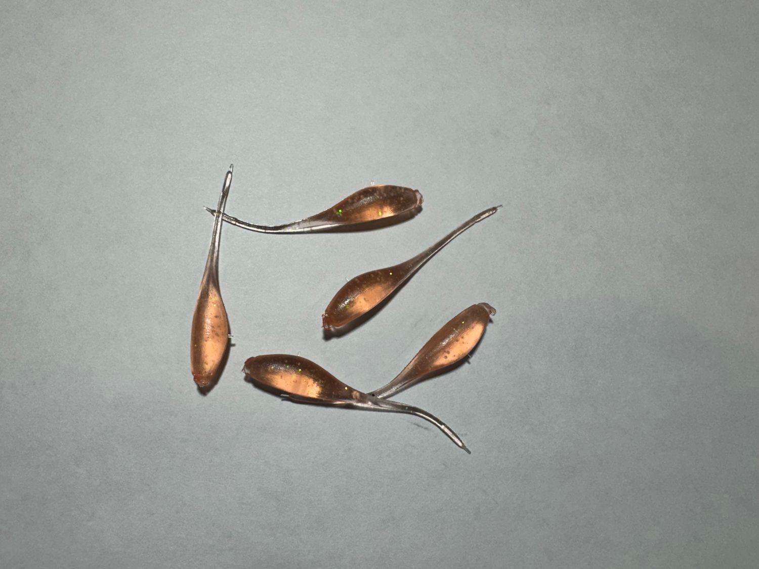 Tadpole Crappie Jig Peach (5)