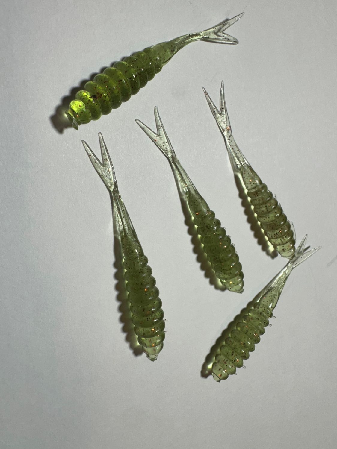 2.5 inch Crappie Jigs Watermelon Red (5)