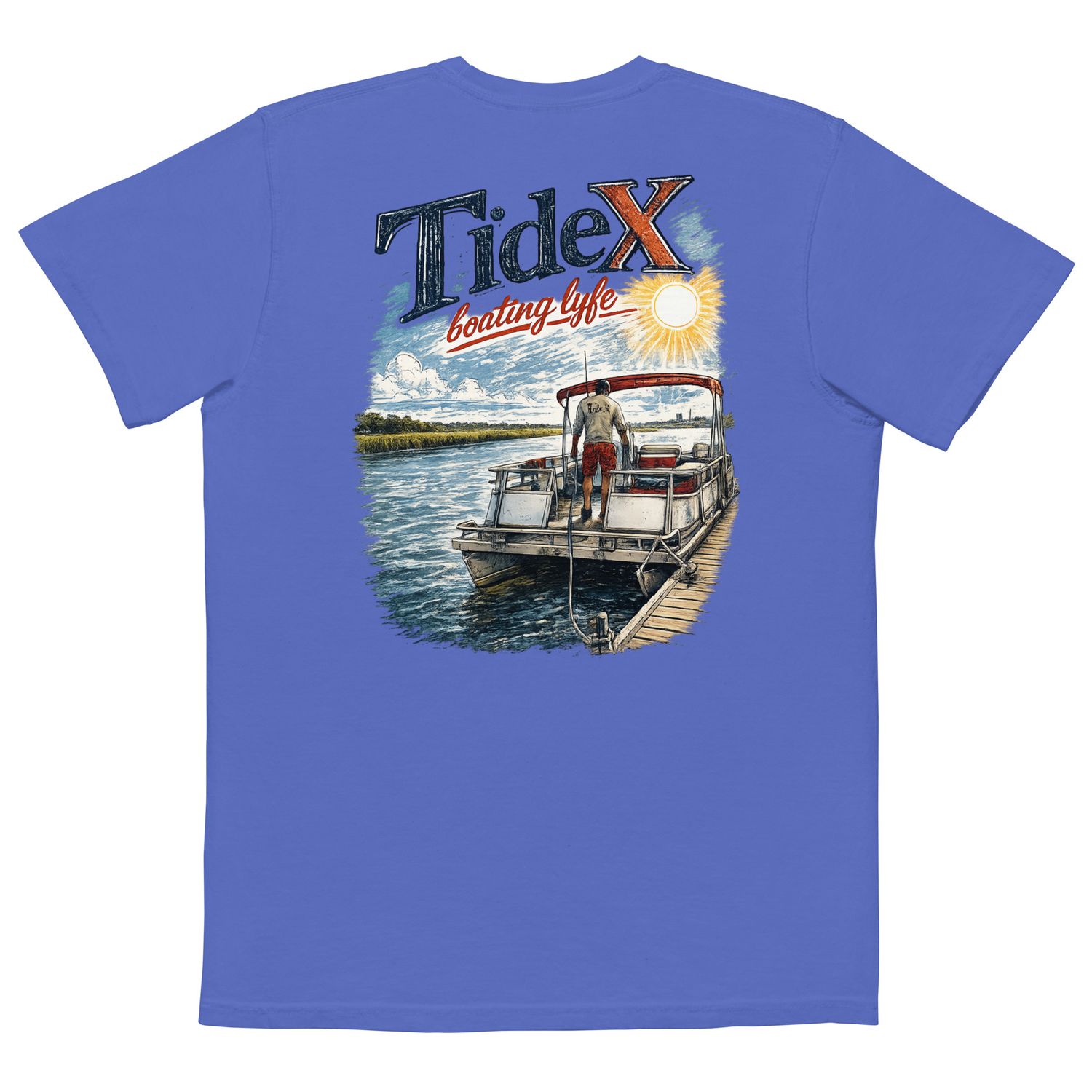 TideX Boating Lyfstyle Pocket Shirt