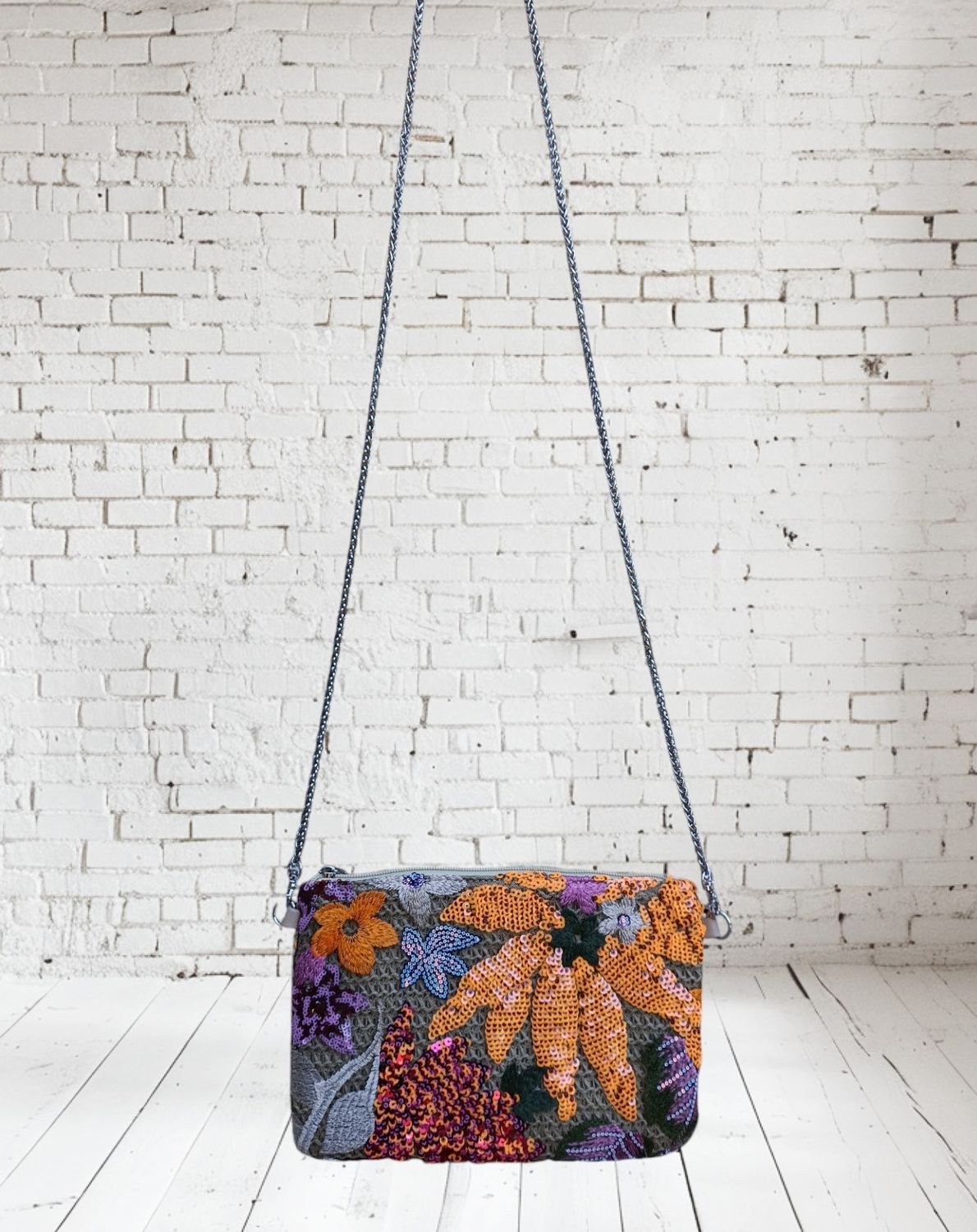Clutch bordado