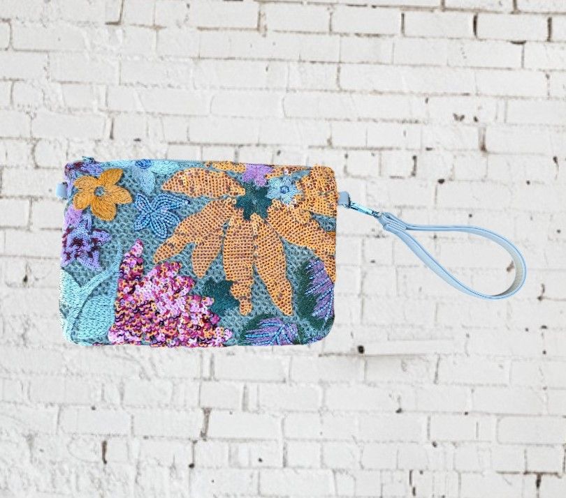 Clutch bordado