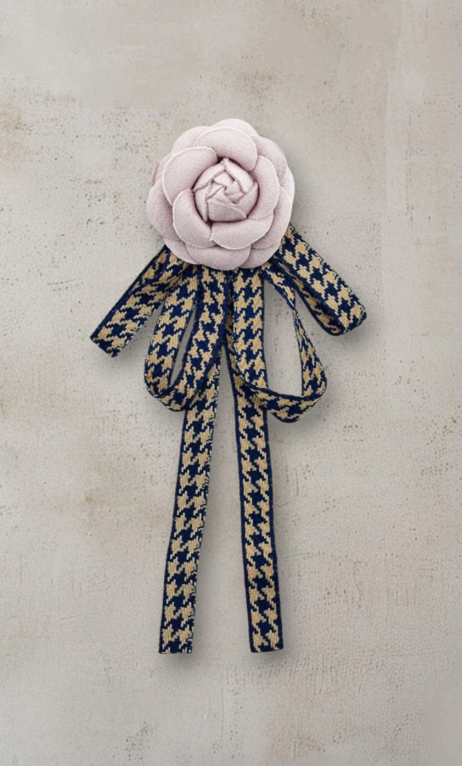 Broche lazo flor