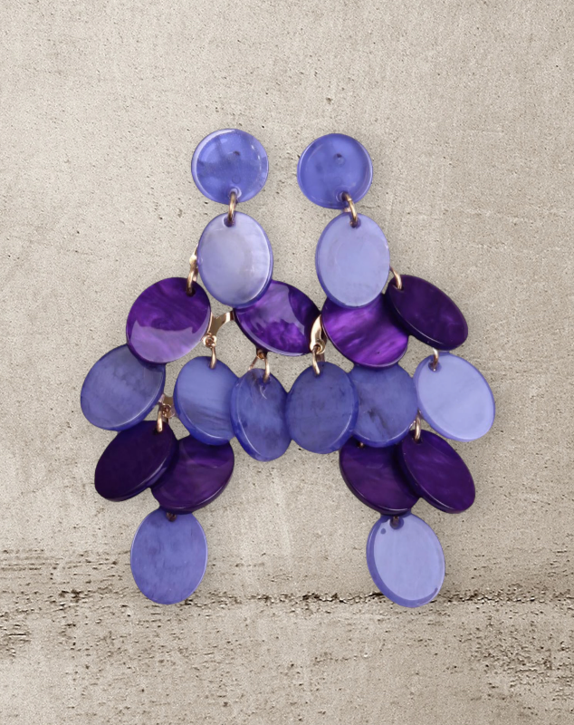 Pendientes metacrilato