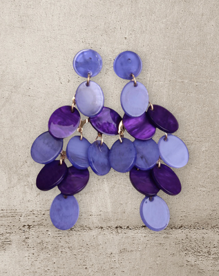 Pendientes metacrilato