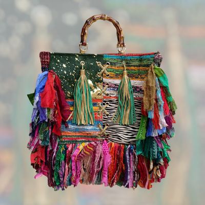 Bolso flecos India