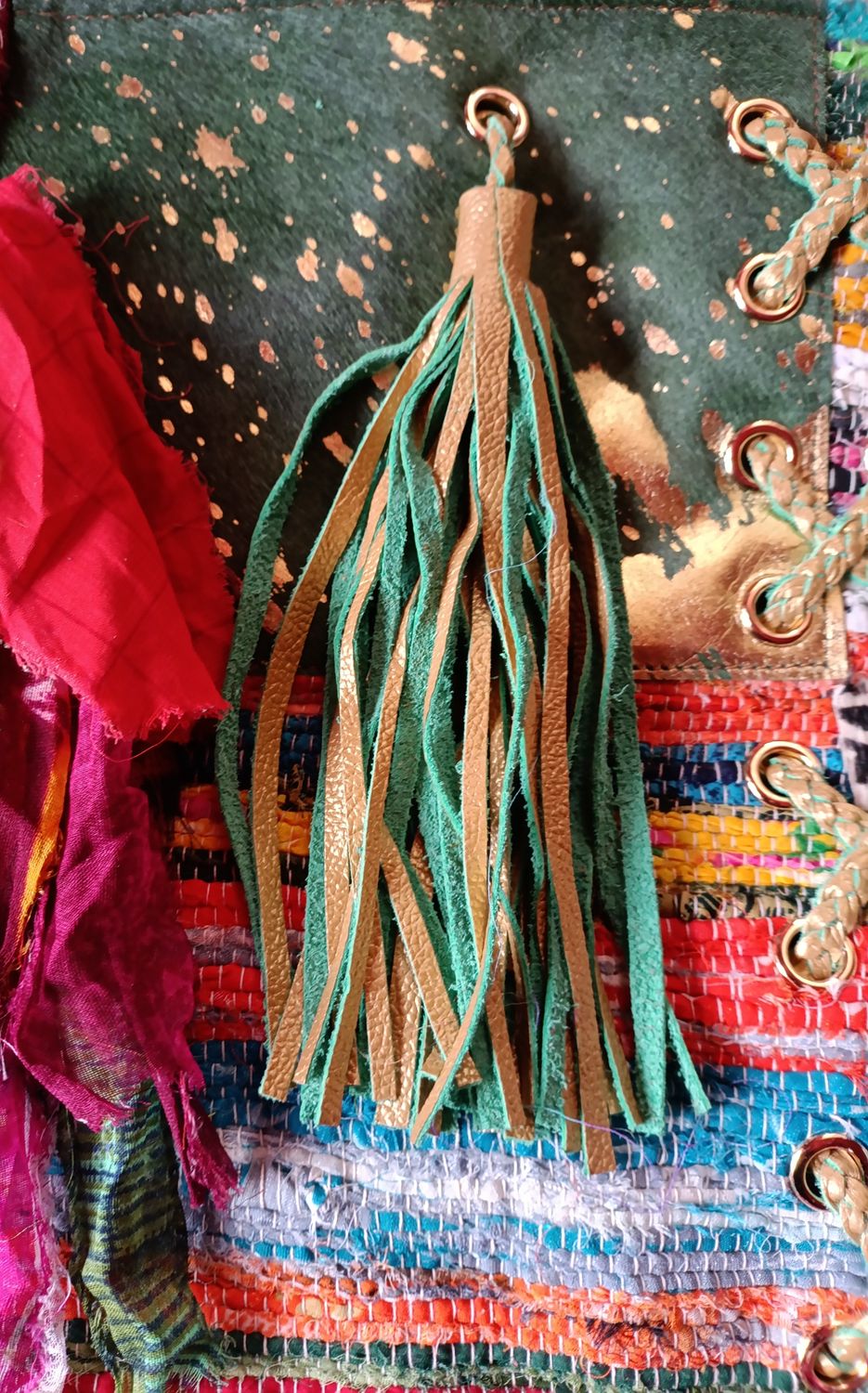 Bolso flecos India