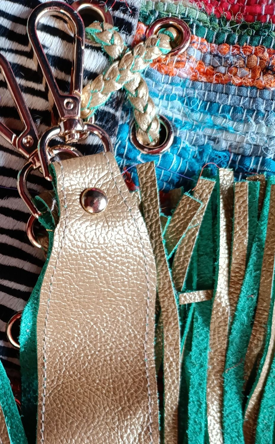 Bolso flecos India
