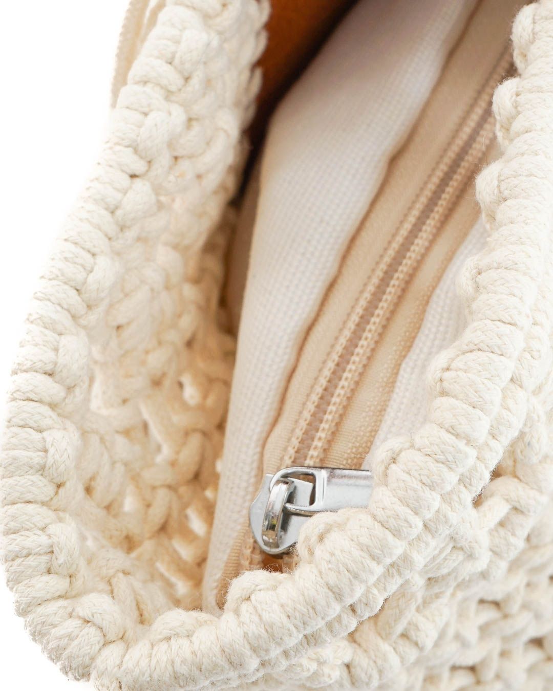 Bolso crochet flecos