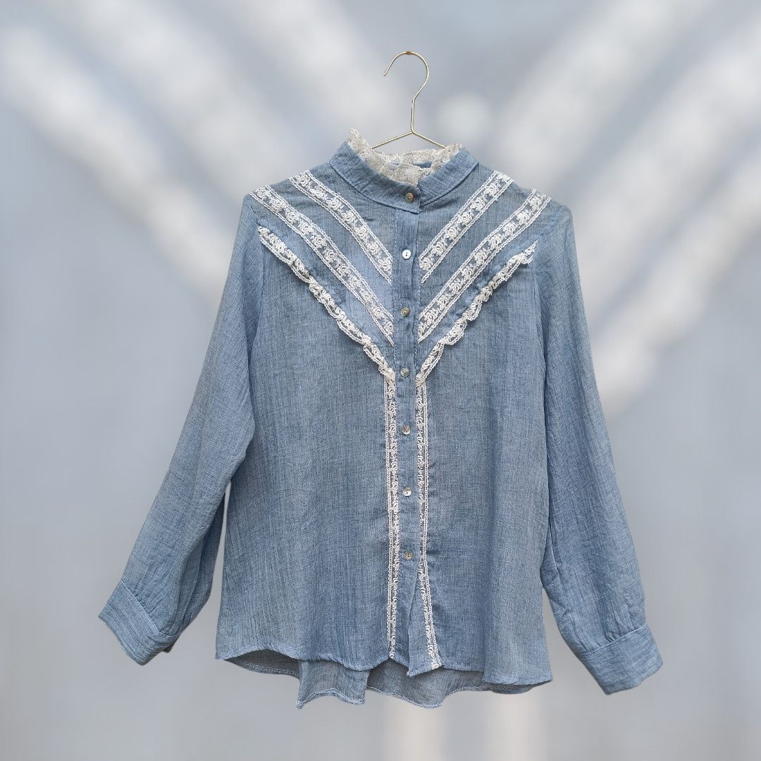 Camisa puntillas