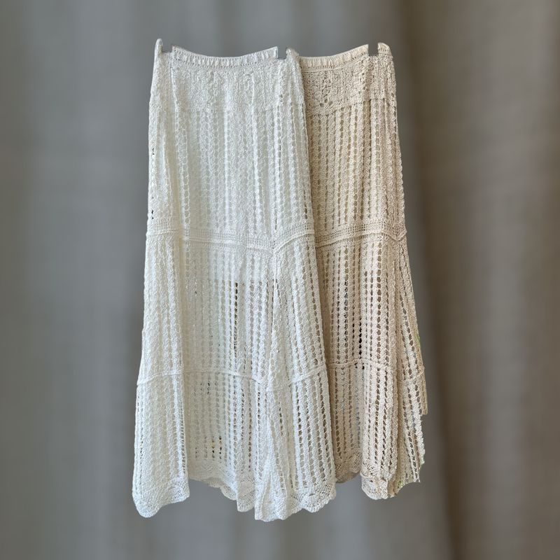 Falda crochet