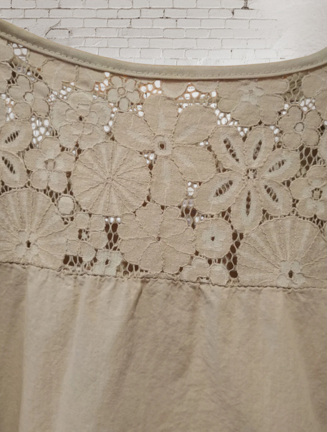 Blusa bordado inglés