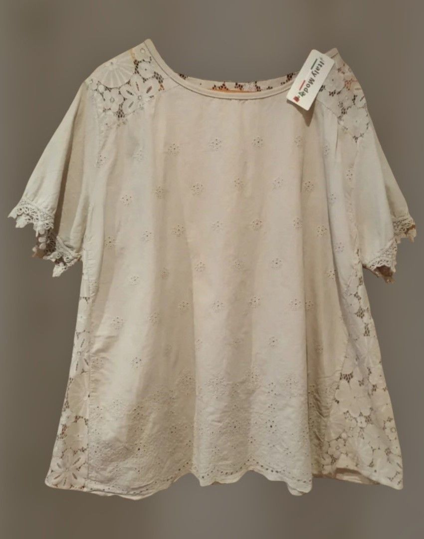 Blusa bordado inglés