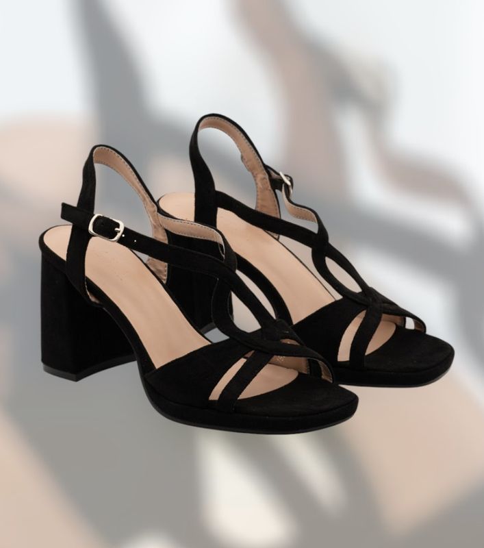 Sandalias negras