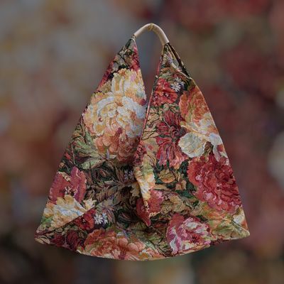 Bolso shopper flores