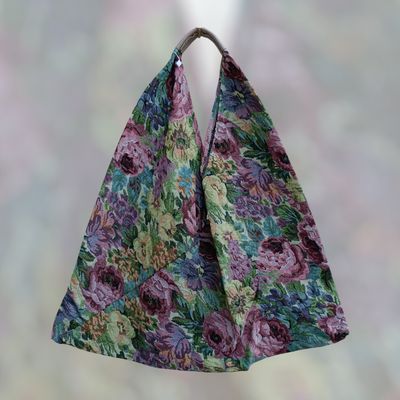 Bolso hobo flores
