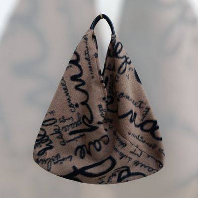 Bolso lana palabras