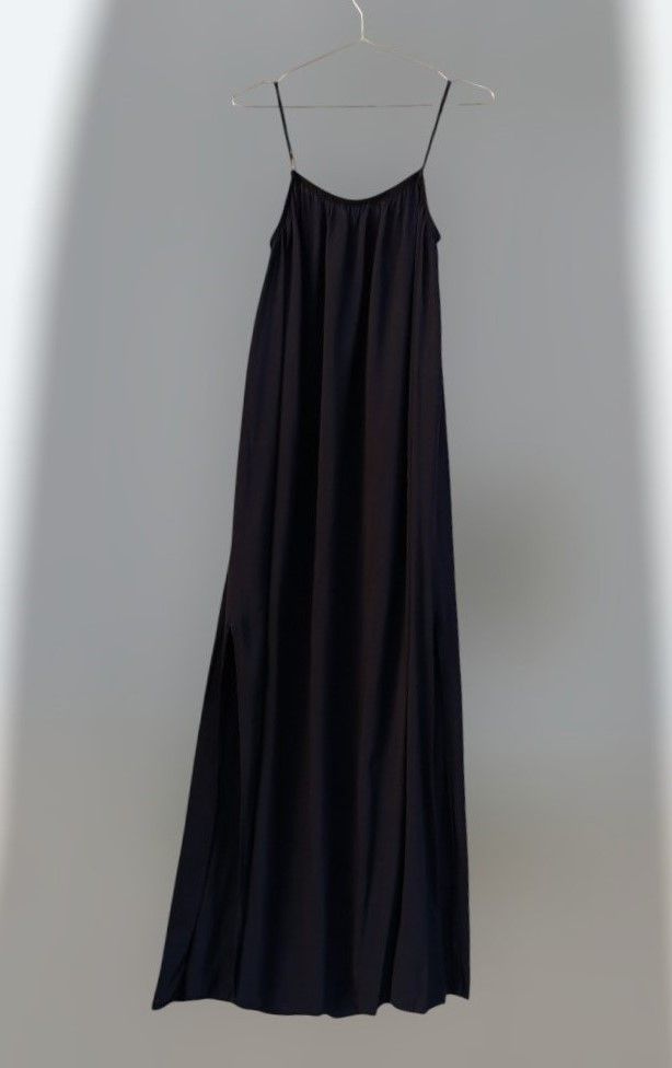 Vestido negro largo