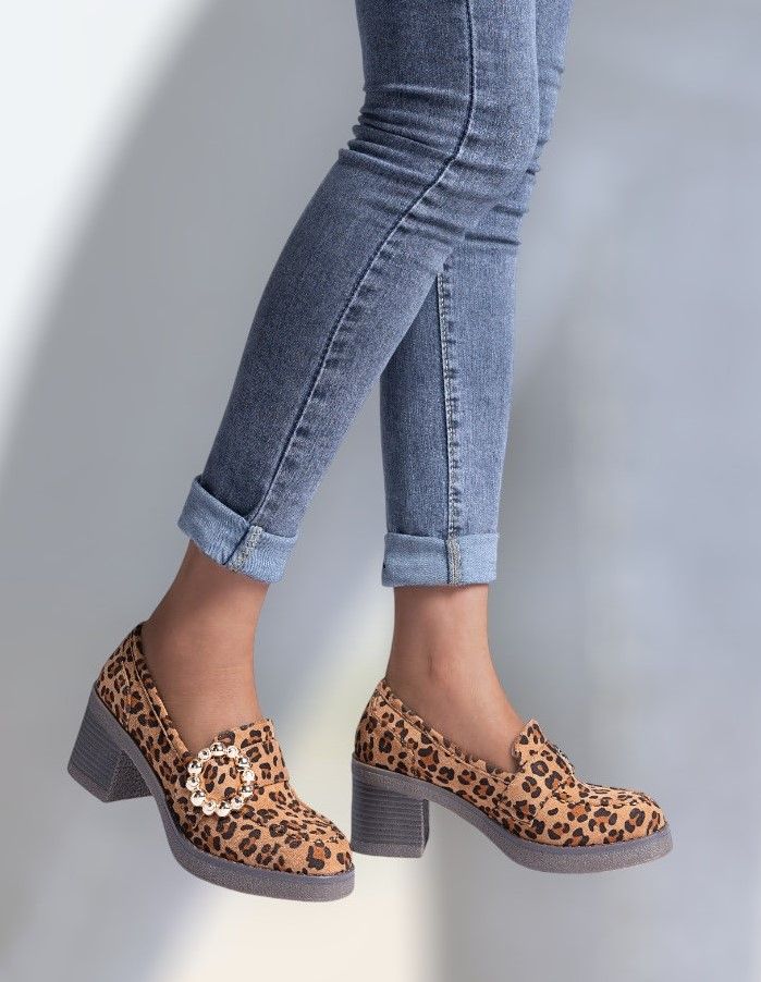 Mocasines Animal Print
