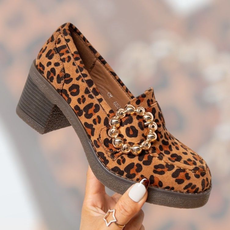Mocasines Animal Print