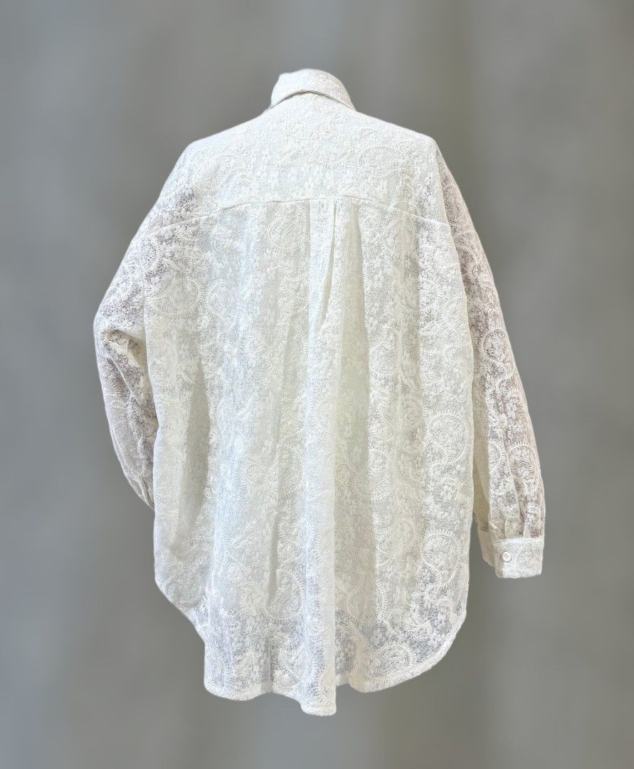 Camisa blanca encaje