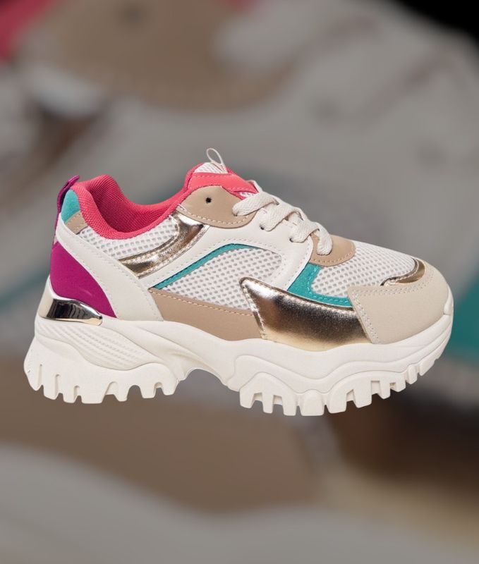 Deportivas multicolor