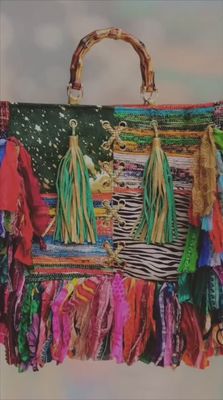 Bolso flecos India