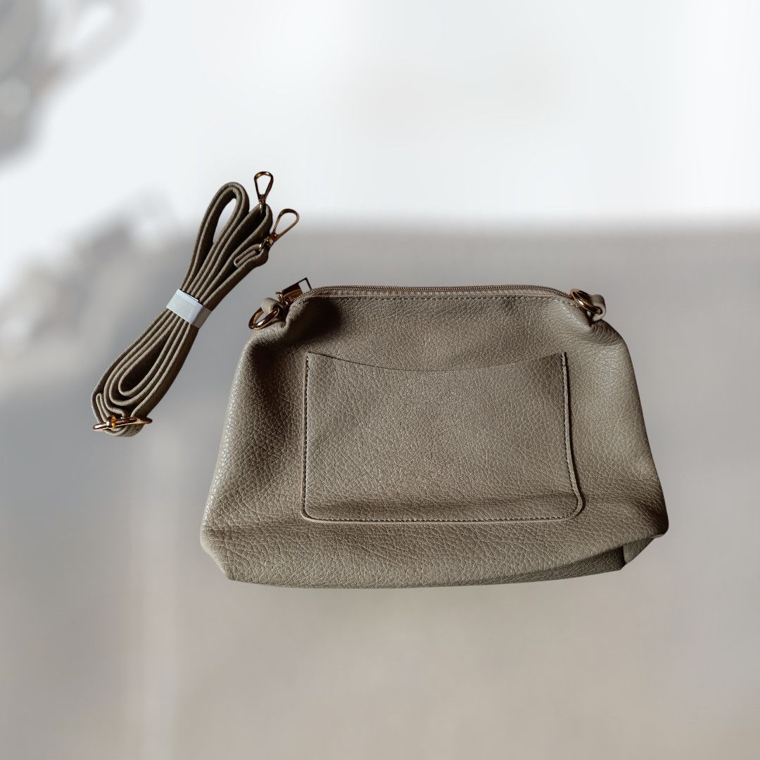 Bolso costuras trenzadas