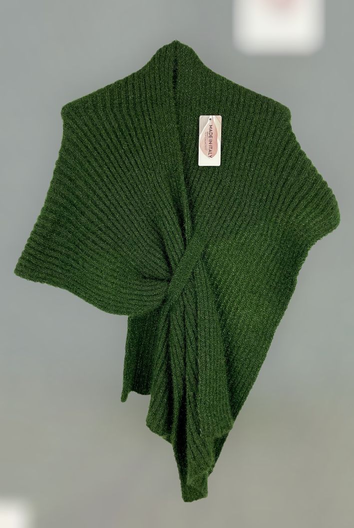 Poncho verde
