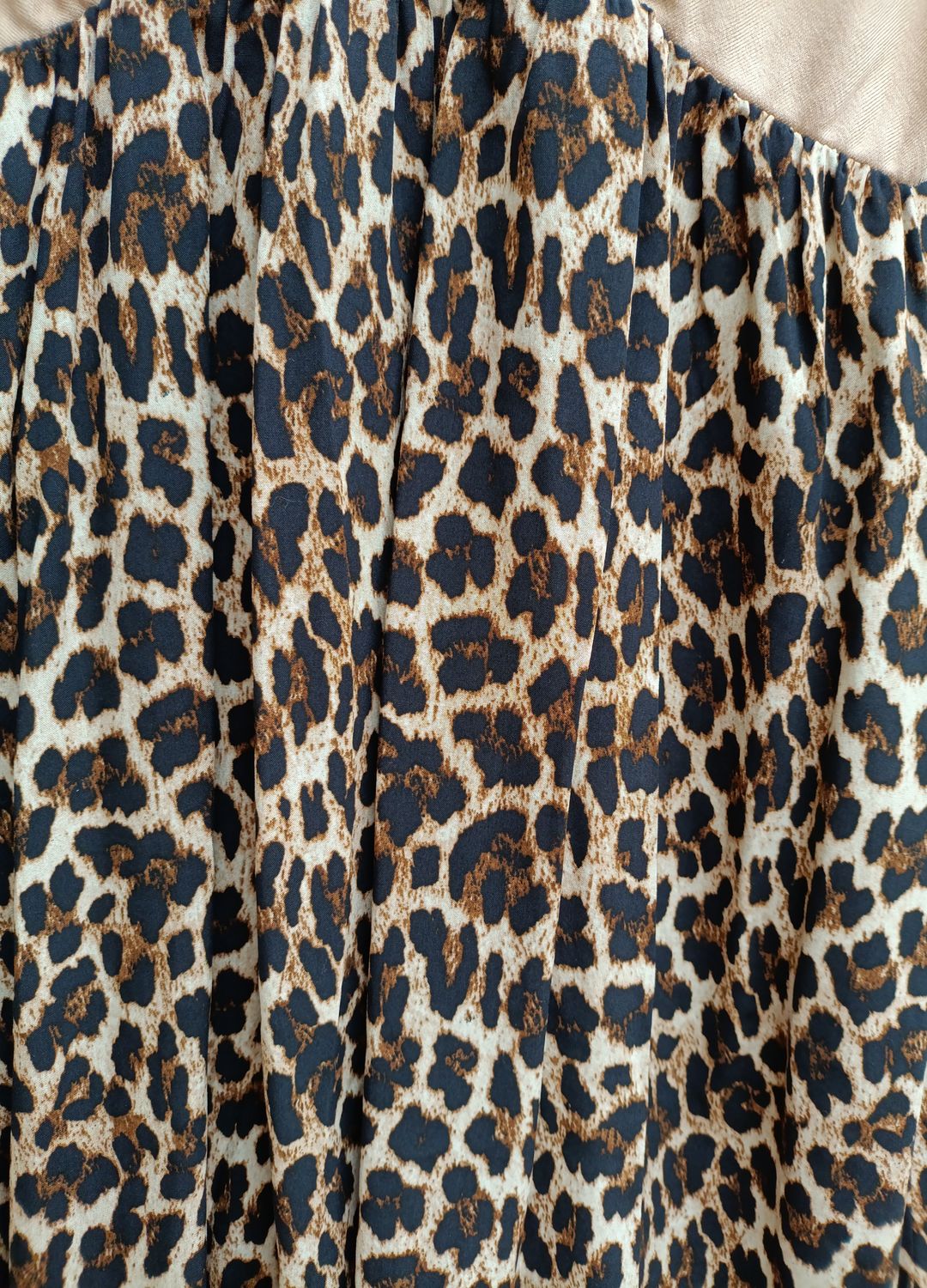 Vestido animal print