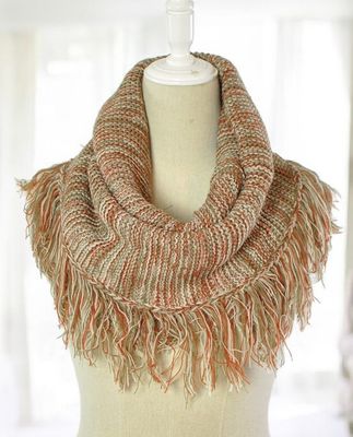Cuello flecos (beige)