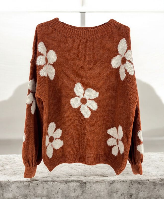 Jersey flores (teja)